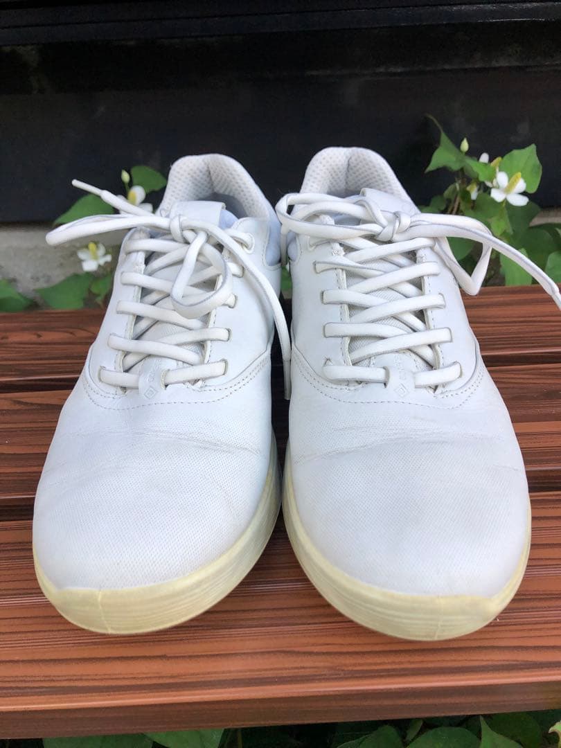 340番 美品 ecco ゴルフシューズ 37 23.5cm スパイクレス