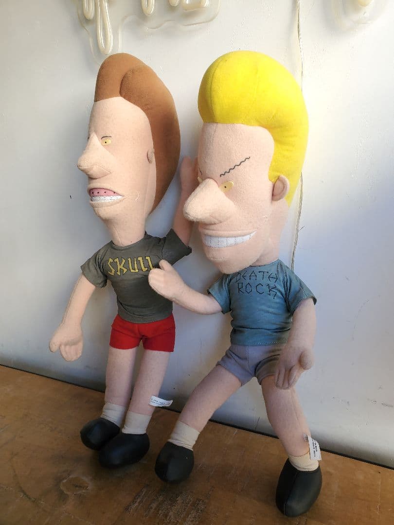 ビーバス&バットヘッド 60cm ぬいぐるみ 2体セット