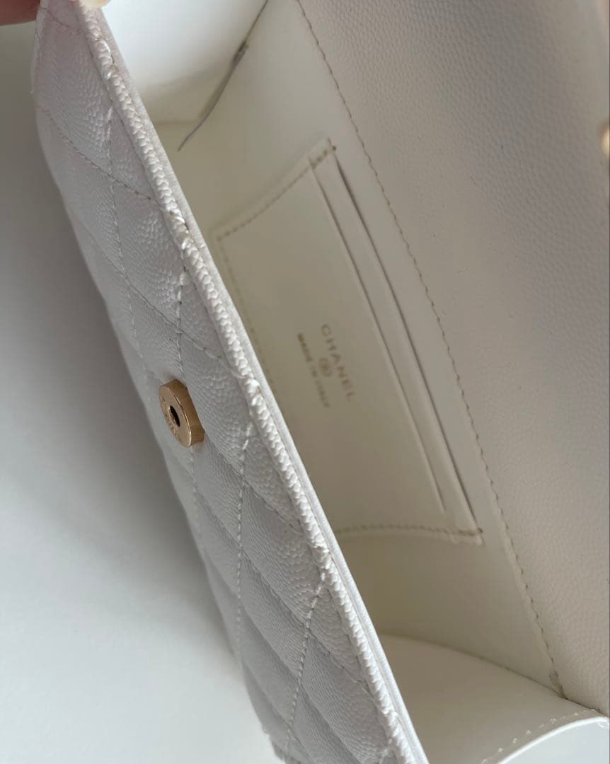 ホワイトショルダーバッグ ノベルティ