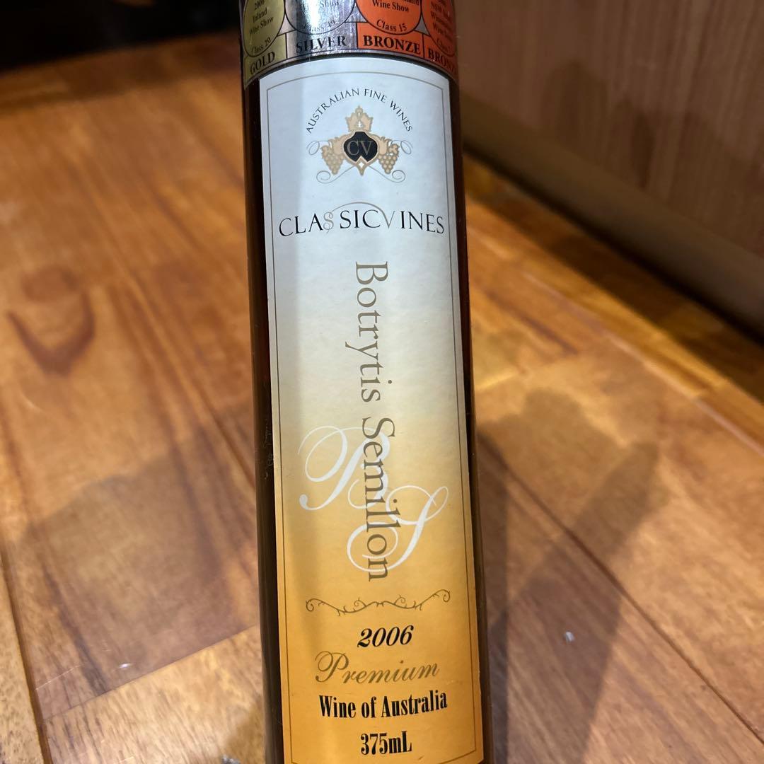 ワイン Classic Vines 2006 Botrytis Semillon 375