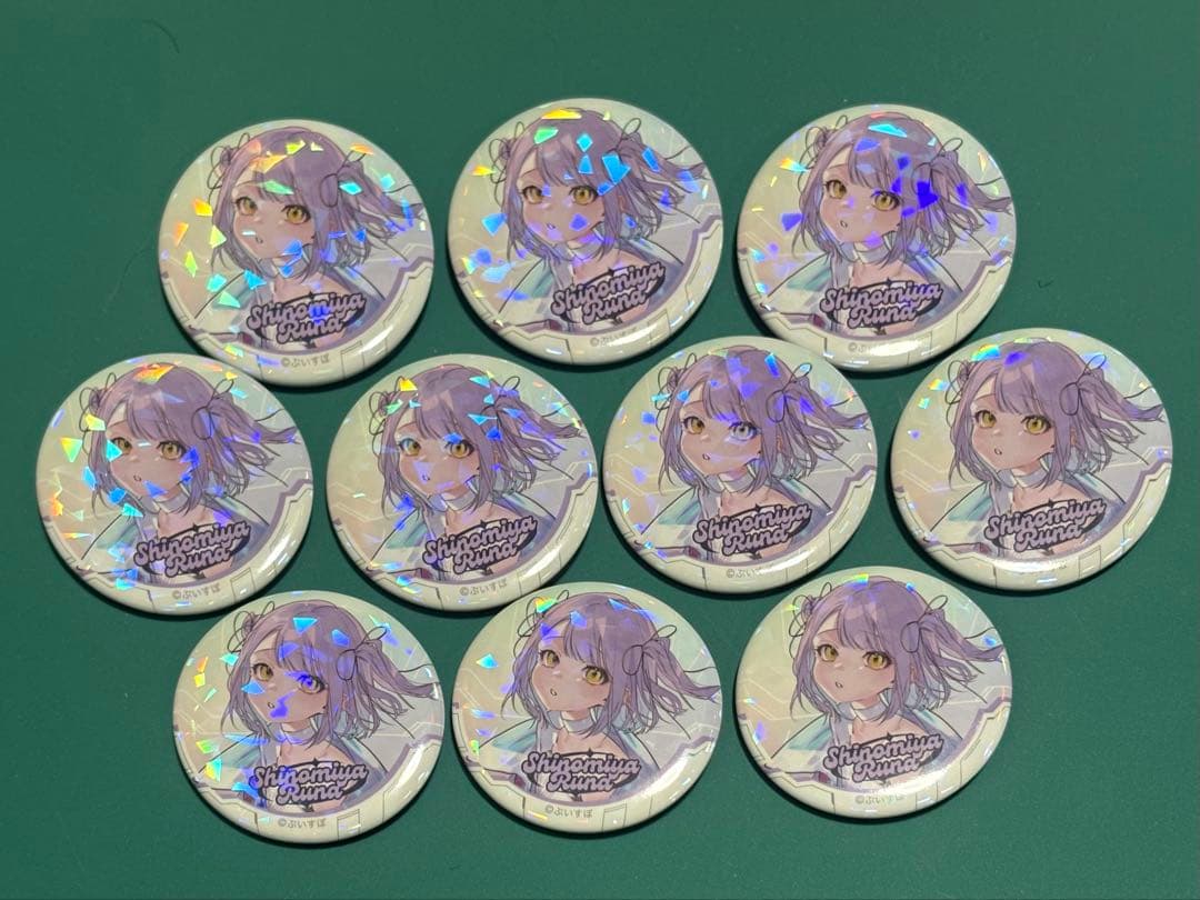 ぶいすぽっ！ VSPO SHOW DOWN RAGE 缶バッジ 紫宮るな 10個