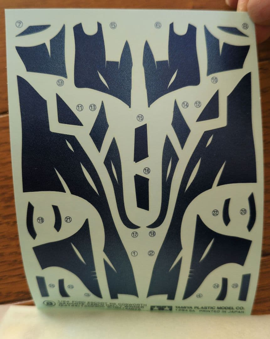 タミヤ 1/24 フォード エスコート RS コスワース＆インプレッサ＆ランサー