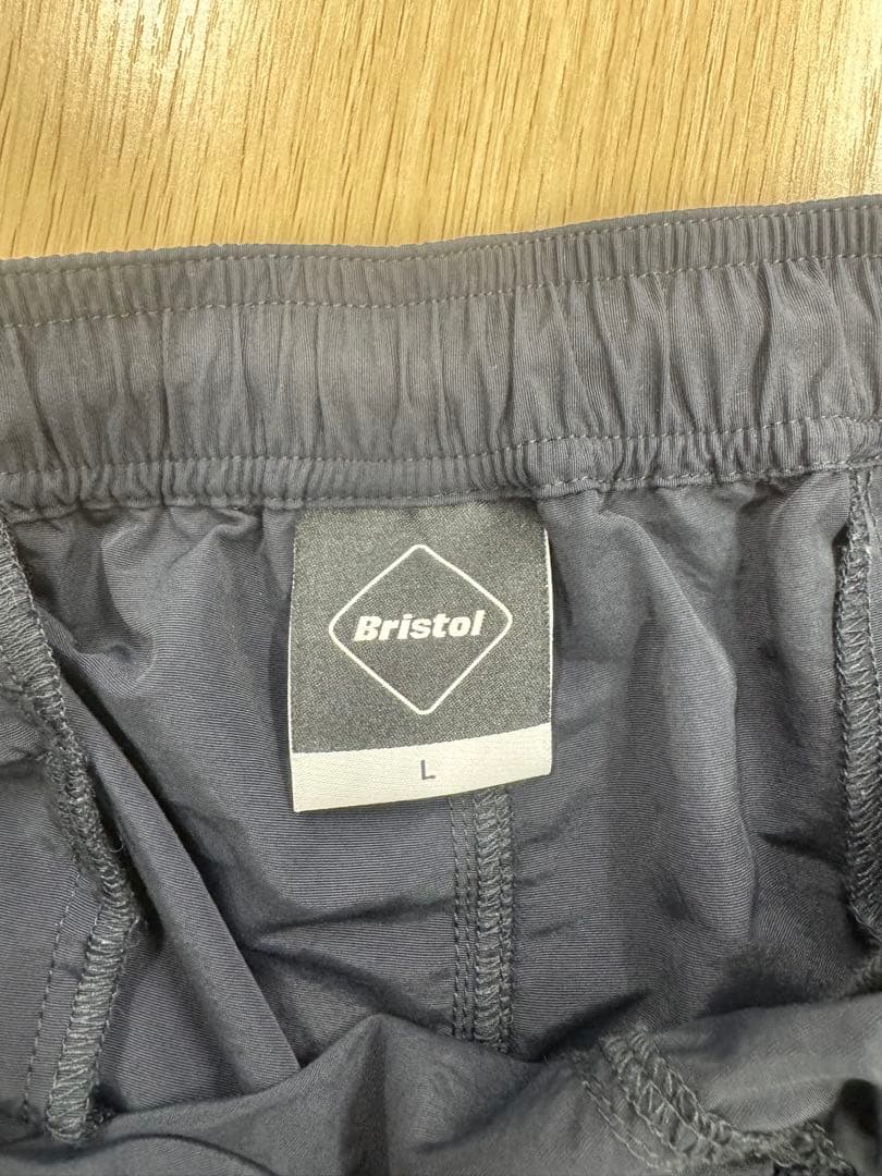 F.C.Real Bristol ナイロンショーツ・ブラック・Lサイズ