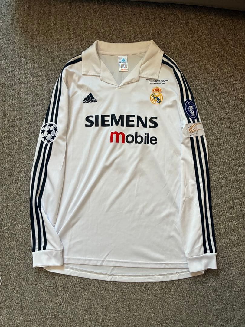 ジダン　レアルマドリード　ユニフォーム　5番　Zidane