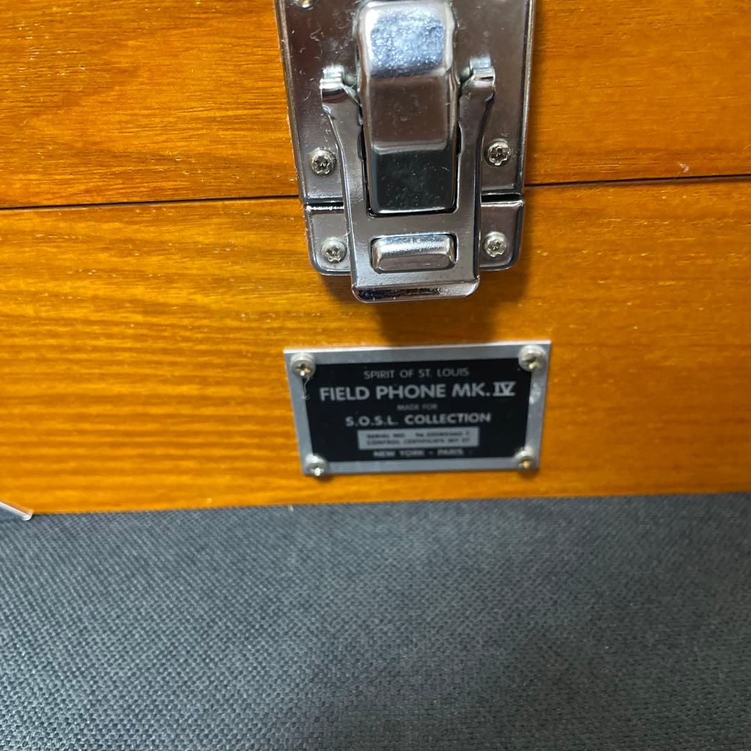 [希少品] アメリカ 米軍放出品 フィールドフォン ミリタリー