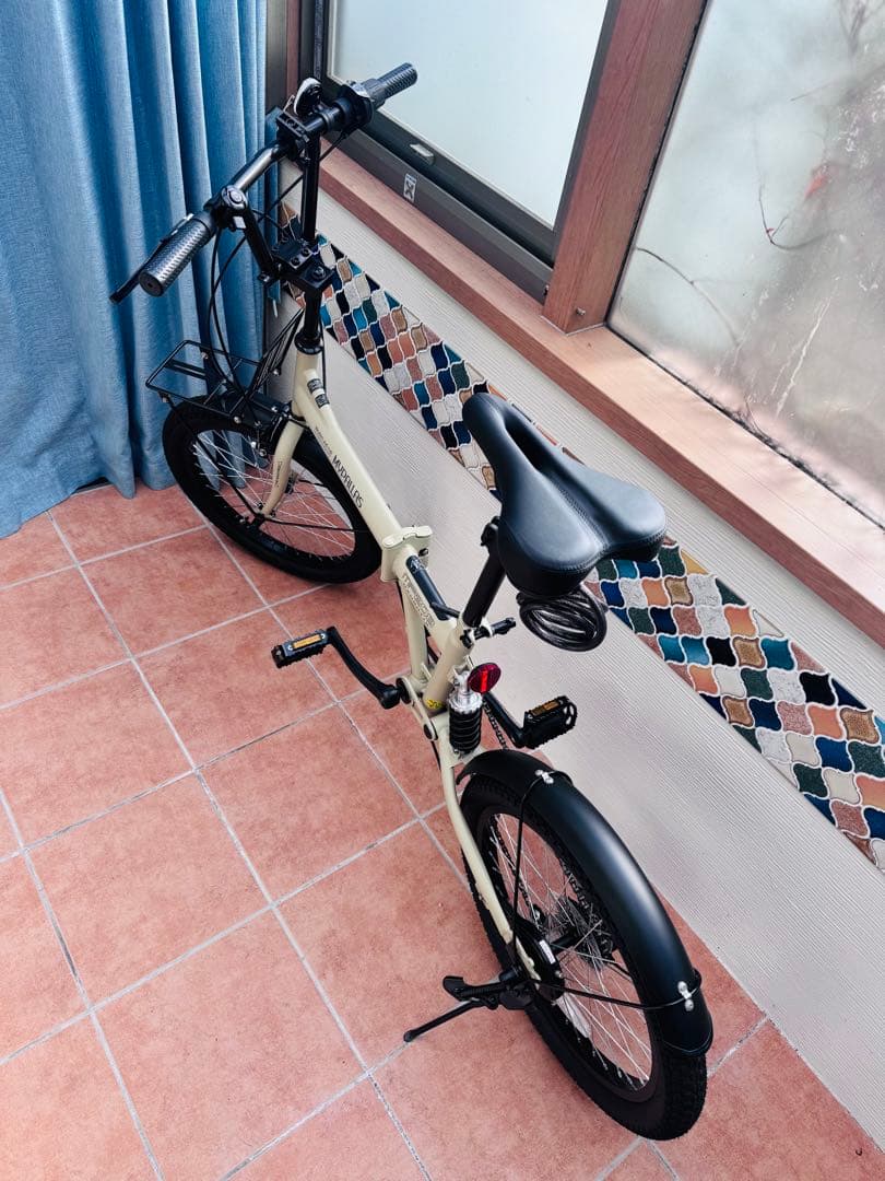 新車マイパラス(My pallas) MF-208折畳セミファット20インチ