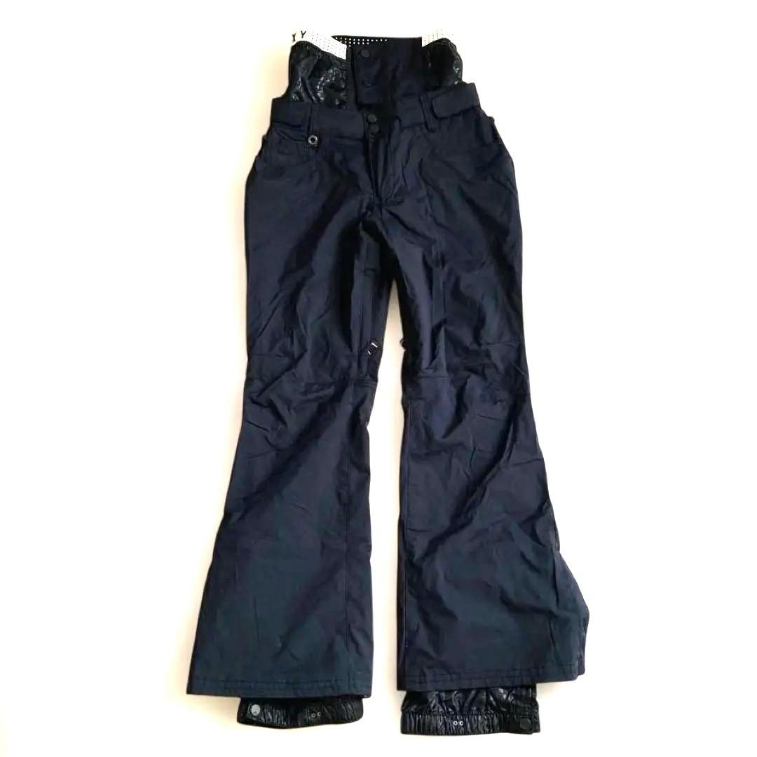 ROXY ロキシー　ロゴ　スキーウェア　スノーボードウェア　パンツ　ブラック