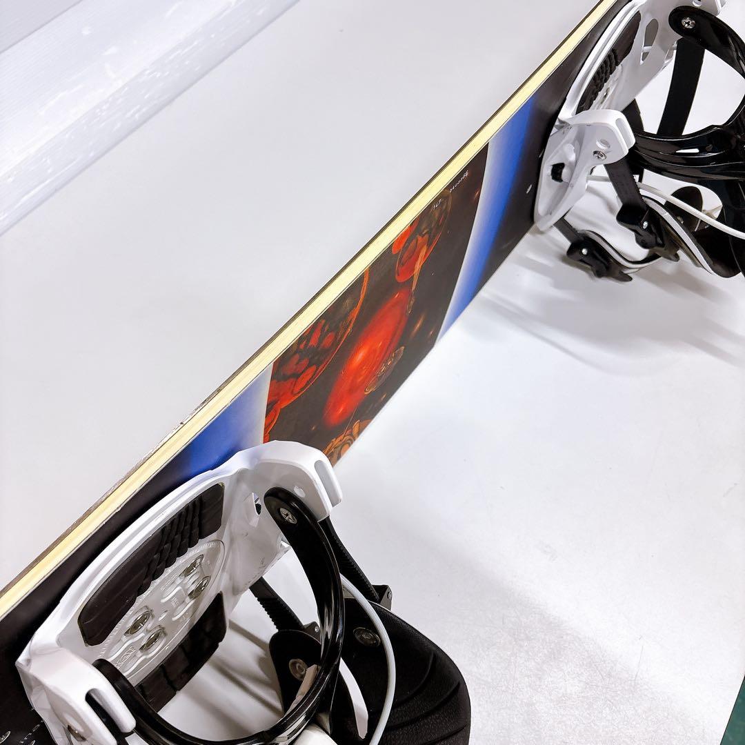 スノボセット 板NITRO 147㎝/バインディングFLOW/ケースBurton