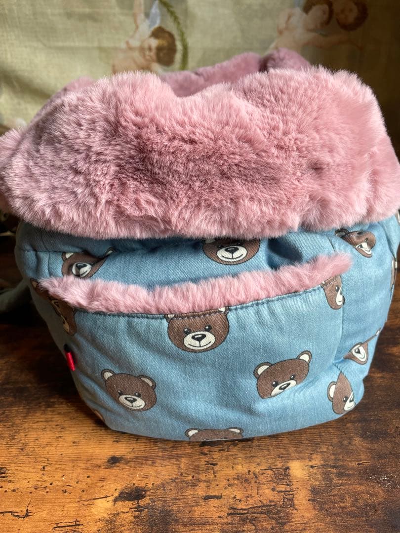 お値下げ　犬用　美品　サーカスサーカス　Toy Bear キャリーバック　ピンク