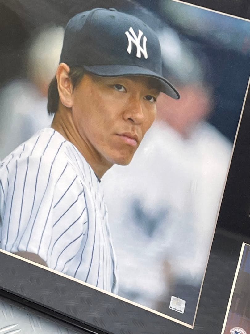 数量限定　MLB TOON ART 松井秀喜　フォトフレーム　フォトプラーク