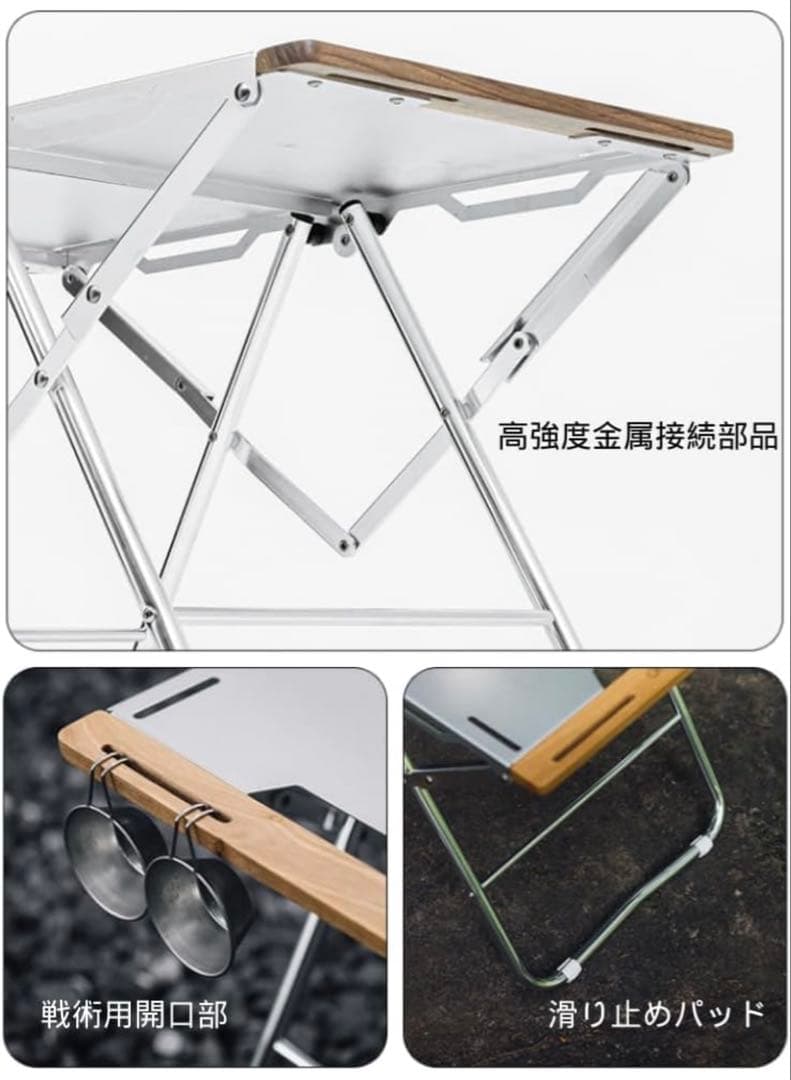 Simpleme キャンプ 焚き火台 コンパクト