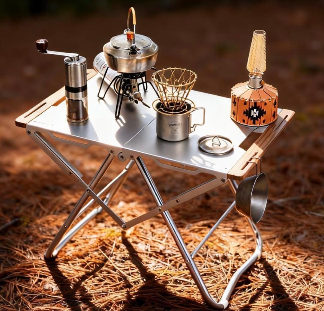 Simpleme キャンプ 焚き火台 コンパクト