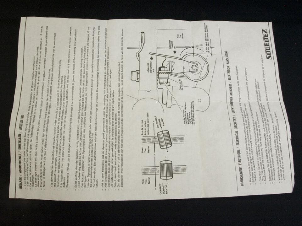 ソービッツ（Soubitez）ダイナモ Super Dynamo 80 新品
