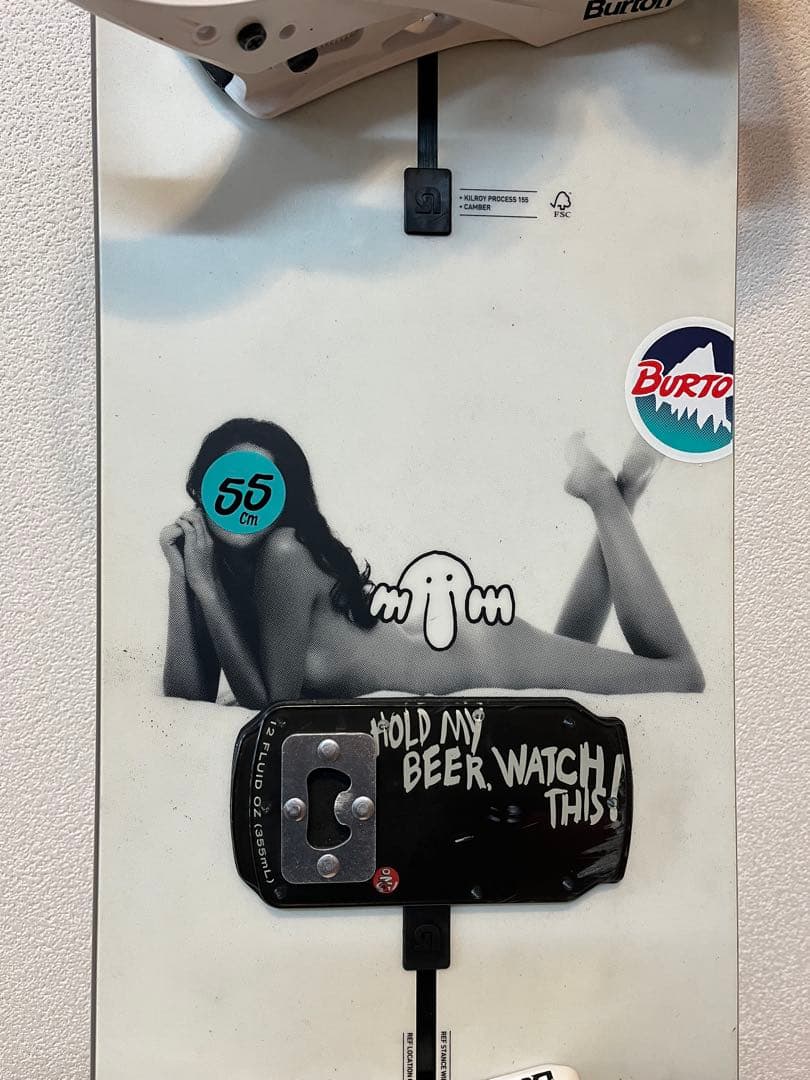 Burton 155 CARTEL セット キャンバー バートン カーテル