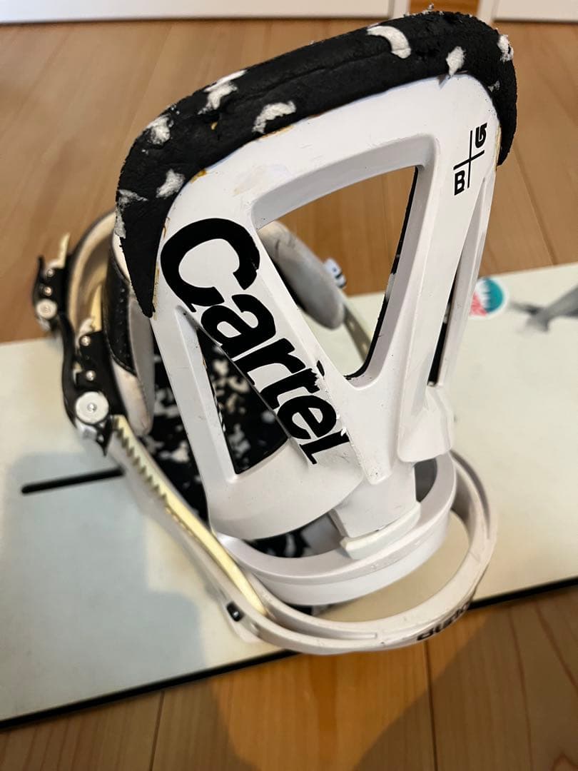 Burton 155 CARTEL セット キャンバー バートン カーテル