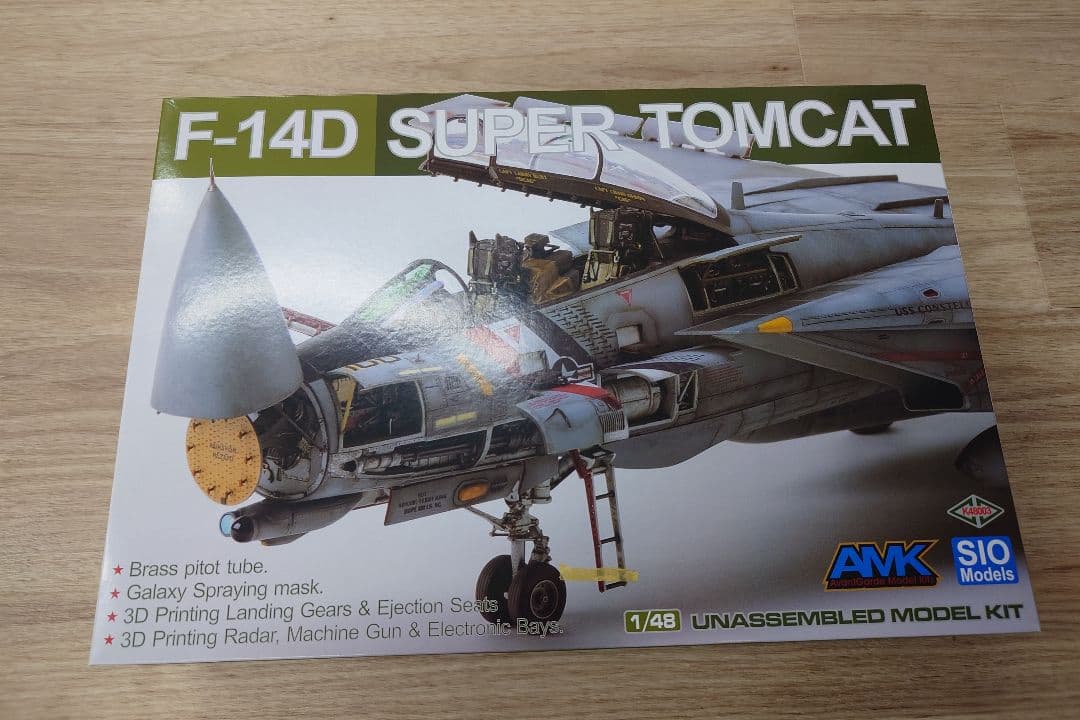 F-14D SUPER TOMCAT 1/48 未組立キット