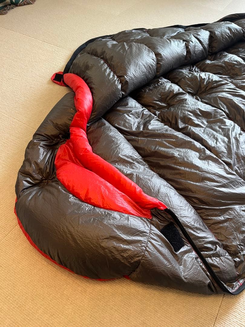 ナンガ シュラフNANGA UDD BAG 180DX ショート 寝袋　美品