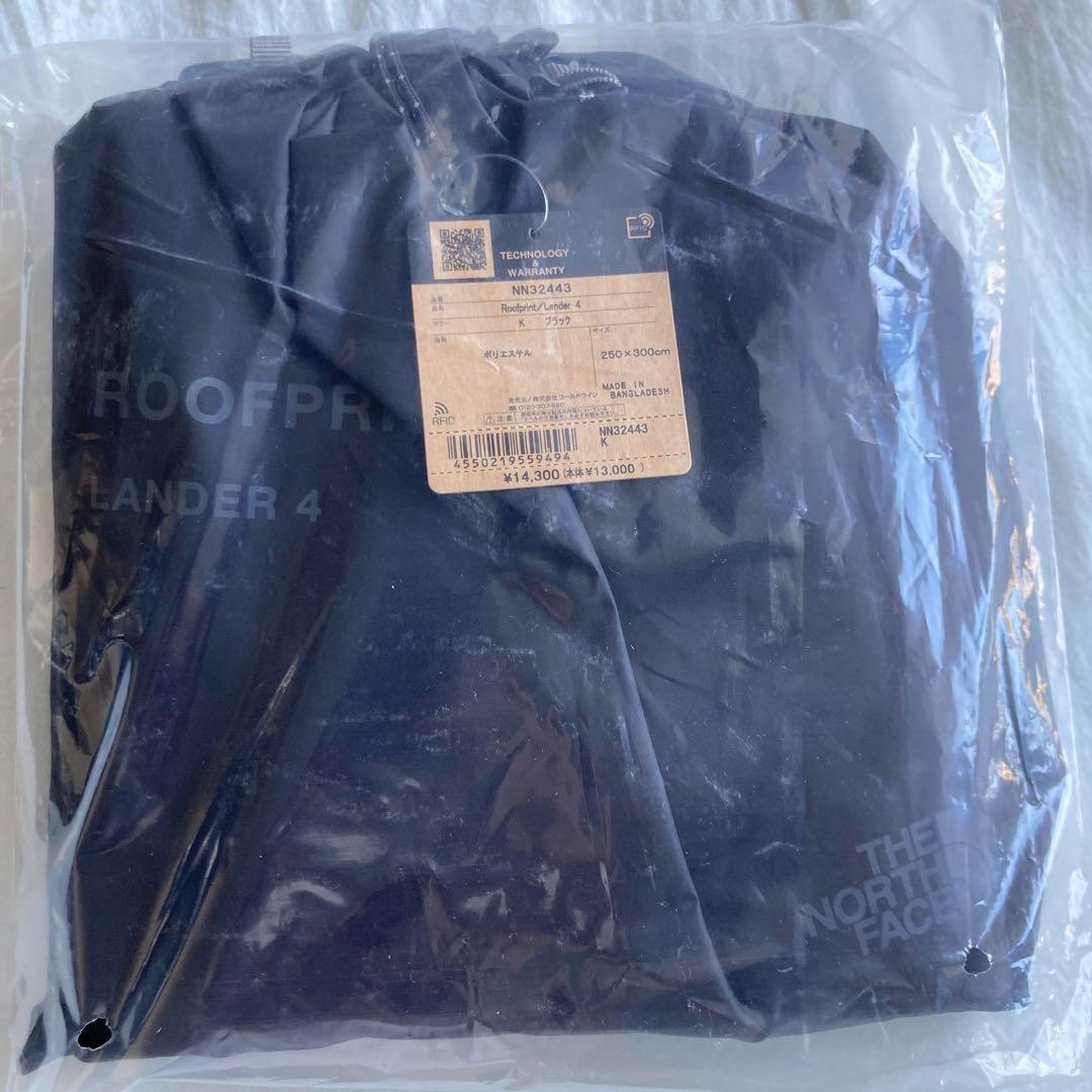 【新品】ノースフェイス ランダー4用 ルーフプリント