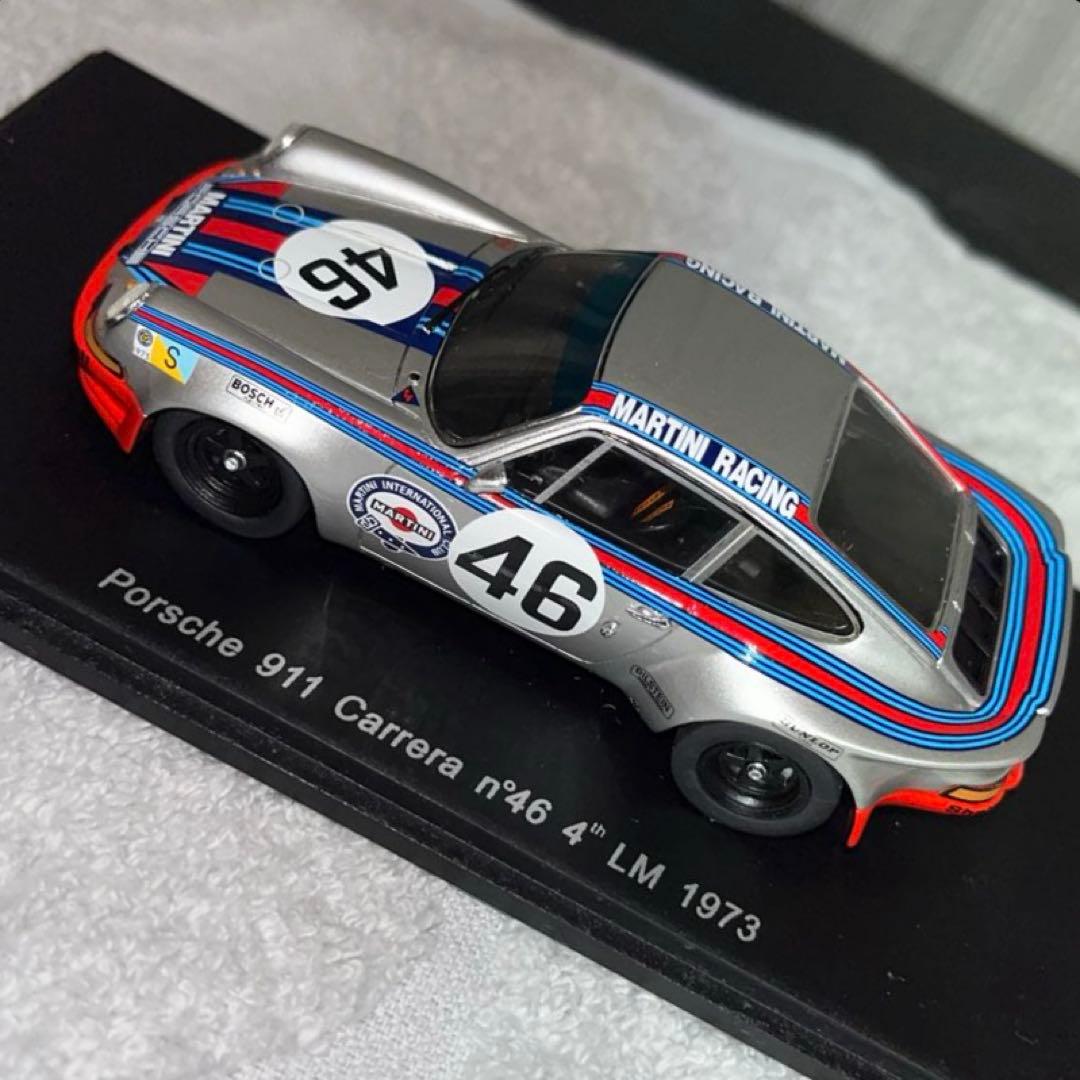 スパーク，ポルシェ911カレラ　＃46 LM1973 1/43スケール