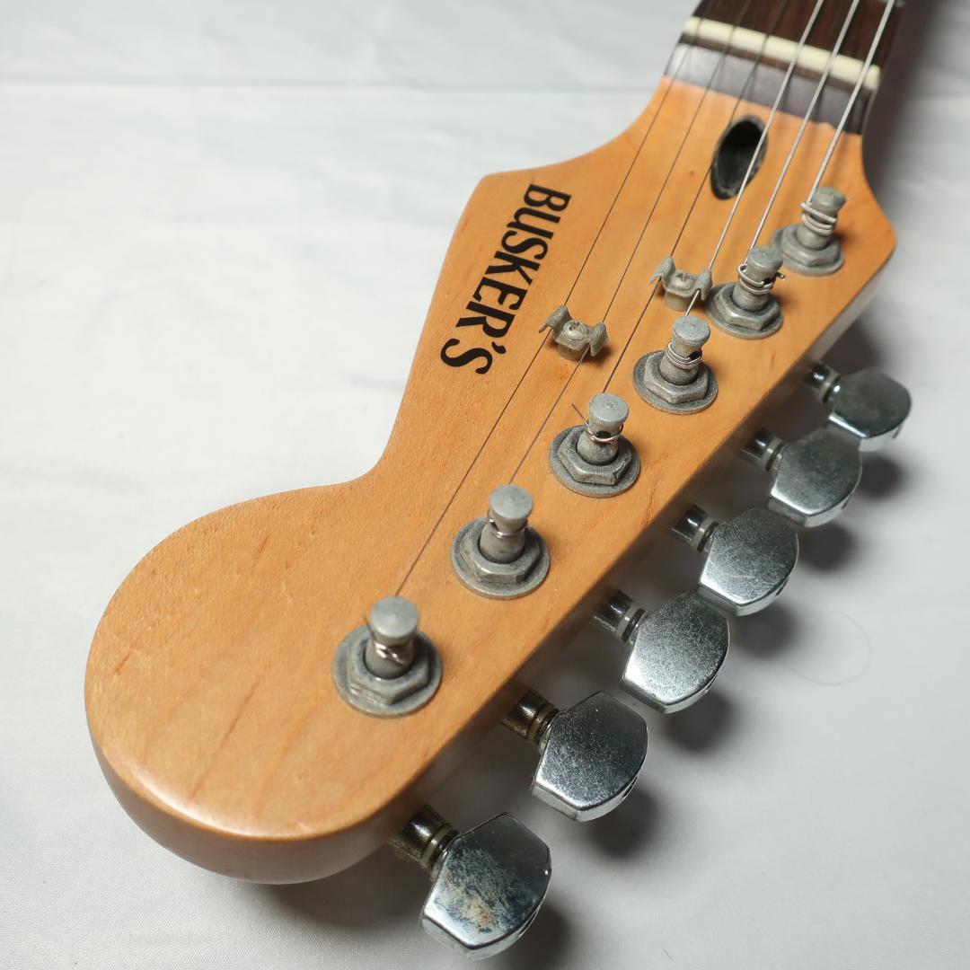 BUSKER'S エレキギター ストラトタイプ 3トーンサンバースト