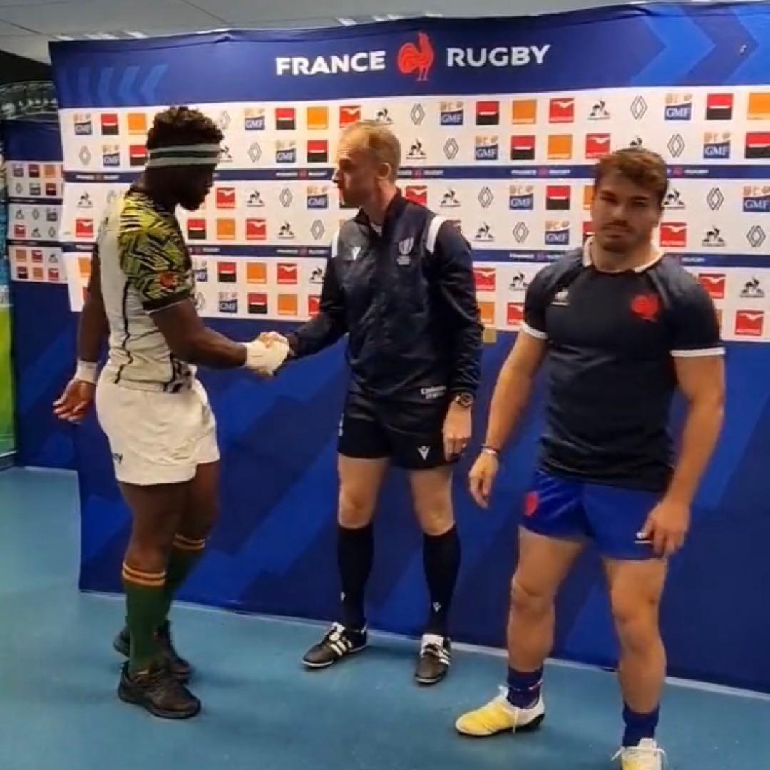 ラグビー フランス代表公式トレーニングジャージ XL