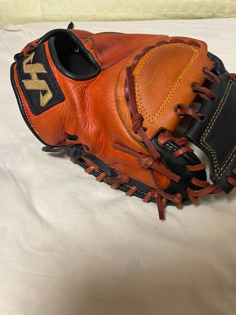 ハタケヤマ軟式キャッチャーミット　リペア品