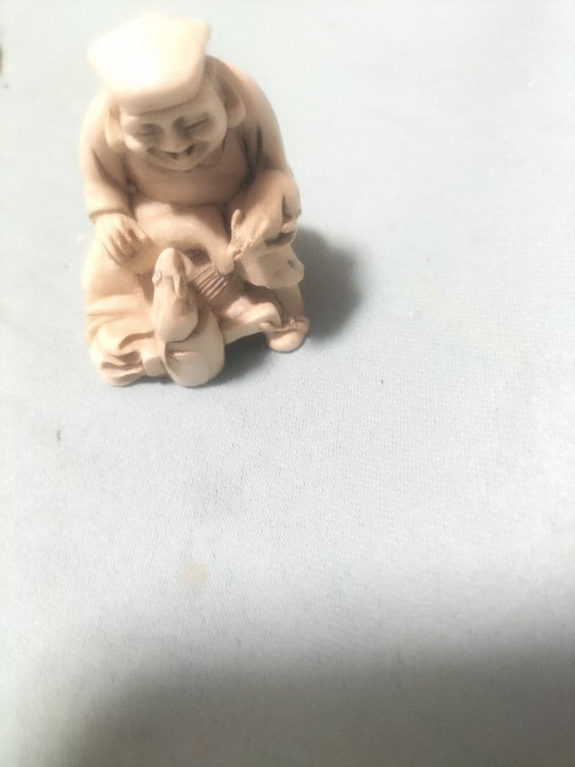骨董品　根付け　天然素材　縁起物　中国