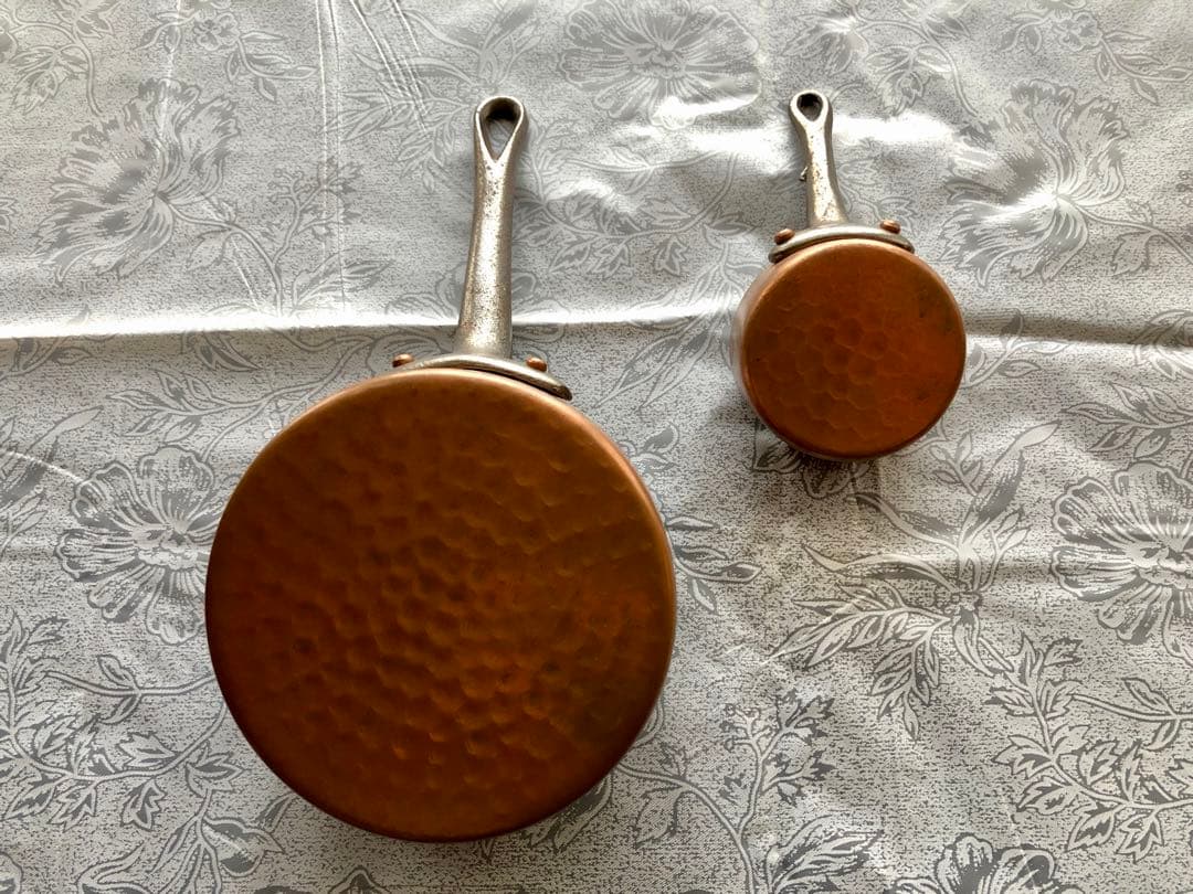 銅なべ 5サイズセット アンティークレトロ満載