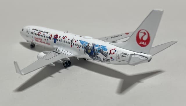 航空機・ヘリコプター Pheonix400 JAL B737-800 JA324J GunDAM