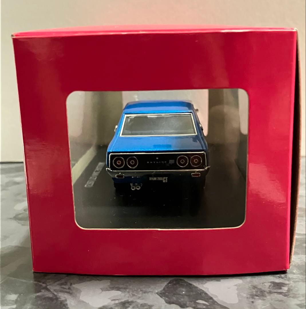 DISM 1/43 ダイキャストモデル　ケンメリスカイライン　4ドア　前期モデル