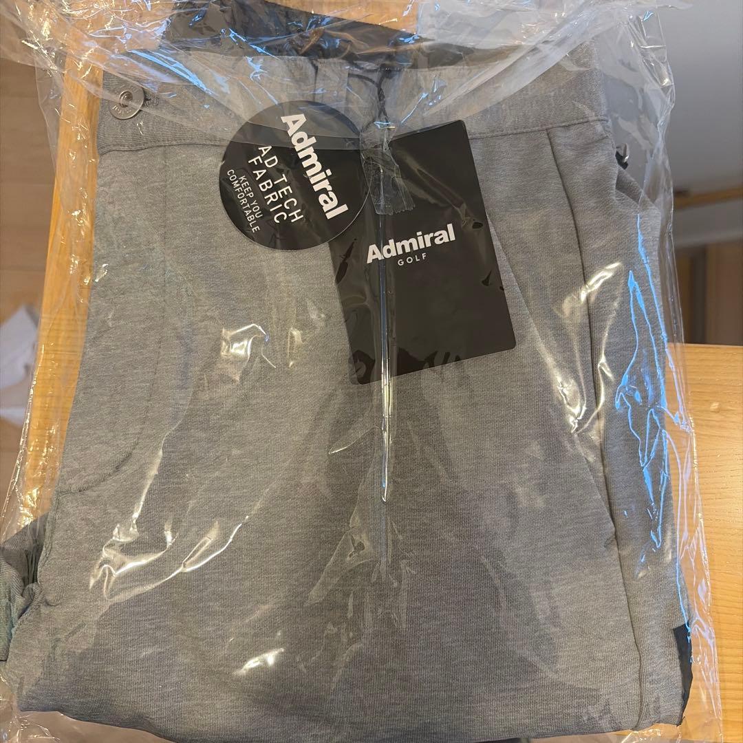 アドミラル　メンズゴルフパンツ グレー　Lサイズ