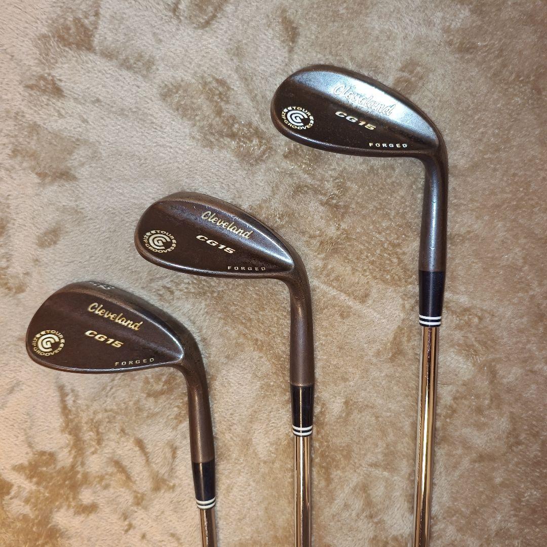 クリーブランド CG15 FORGED ウェッジ3本セット