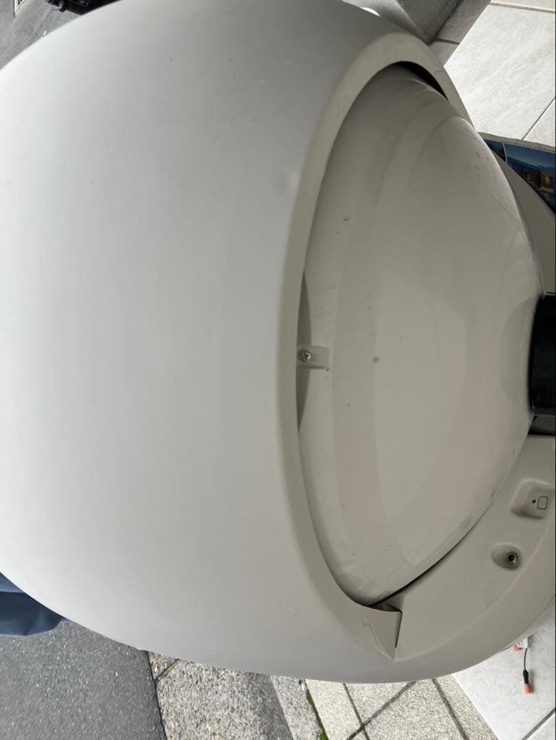 自動猫トイレ 大型 ホワイト　キャットロボットオープンエアー