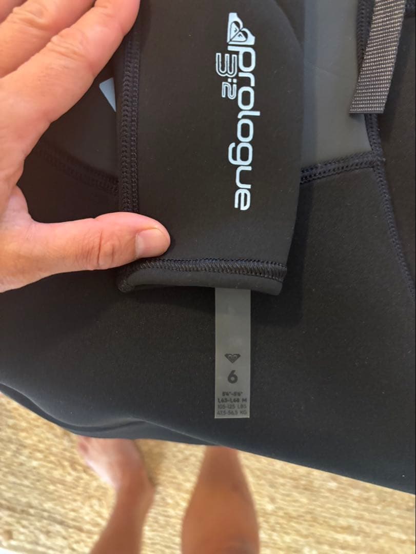 Roxy 未使用タグ付き　ウエットスーツ