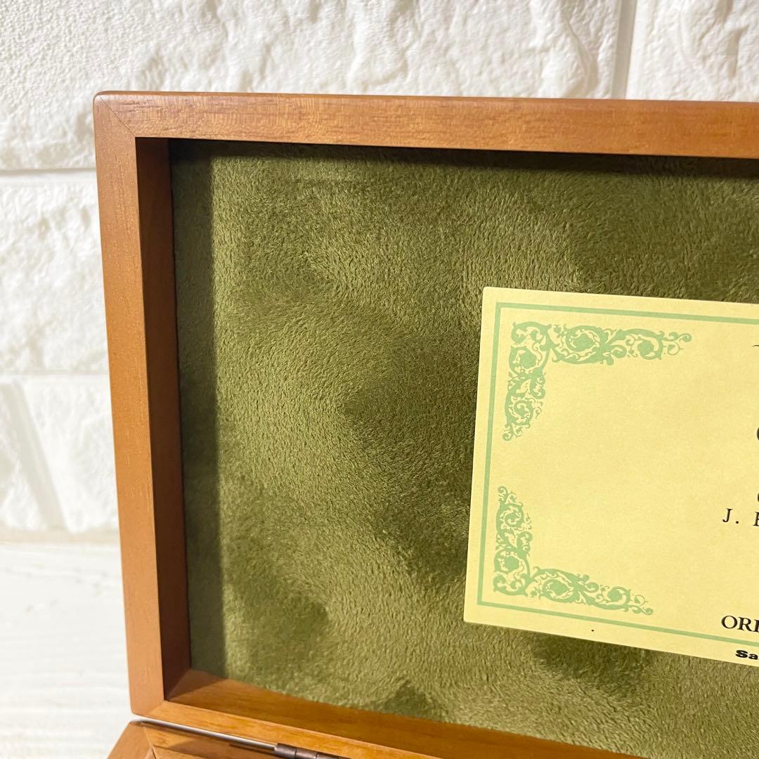 【未使用に近い】オルフェウス 72弁 オルゴール カノン EX-354 極美品