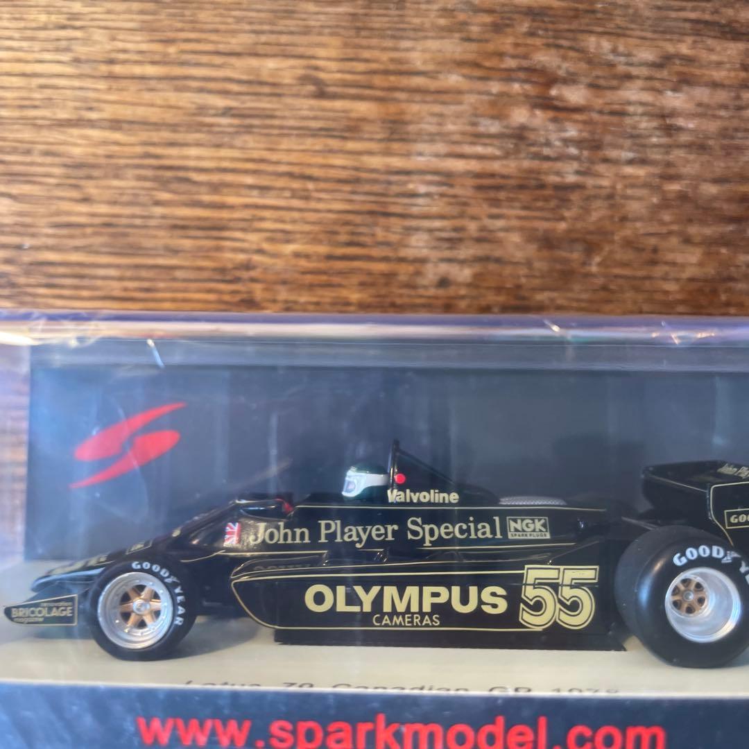 絶版　1/43 スパーク ロータス　79 カナダGP 1978 J.P.ジャリエ