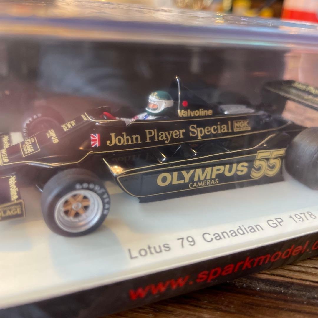 絶版　1/43 スパーク ロータス　79 カナダGP 1978 J.P.ジャリエ