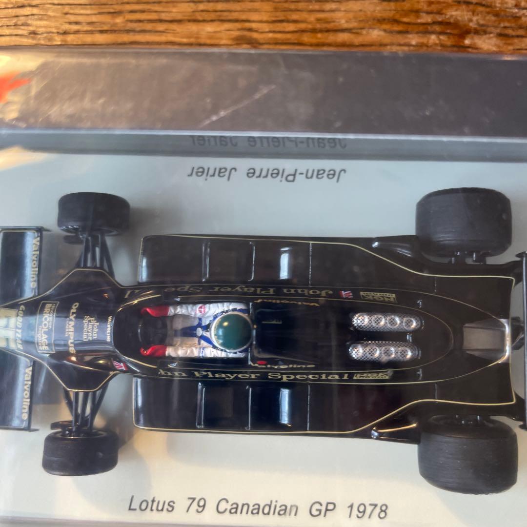 絶版　1/43 スパーク ロータス　79 カナダGP 1978 J.P.ジャリエ