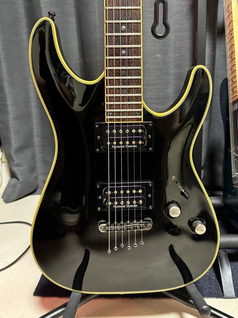 ギター Schecter C1 Blackjack Seymour Duncan