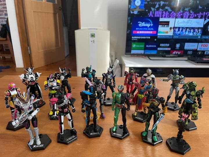 平成、令和仮面ライダー装動