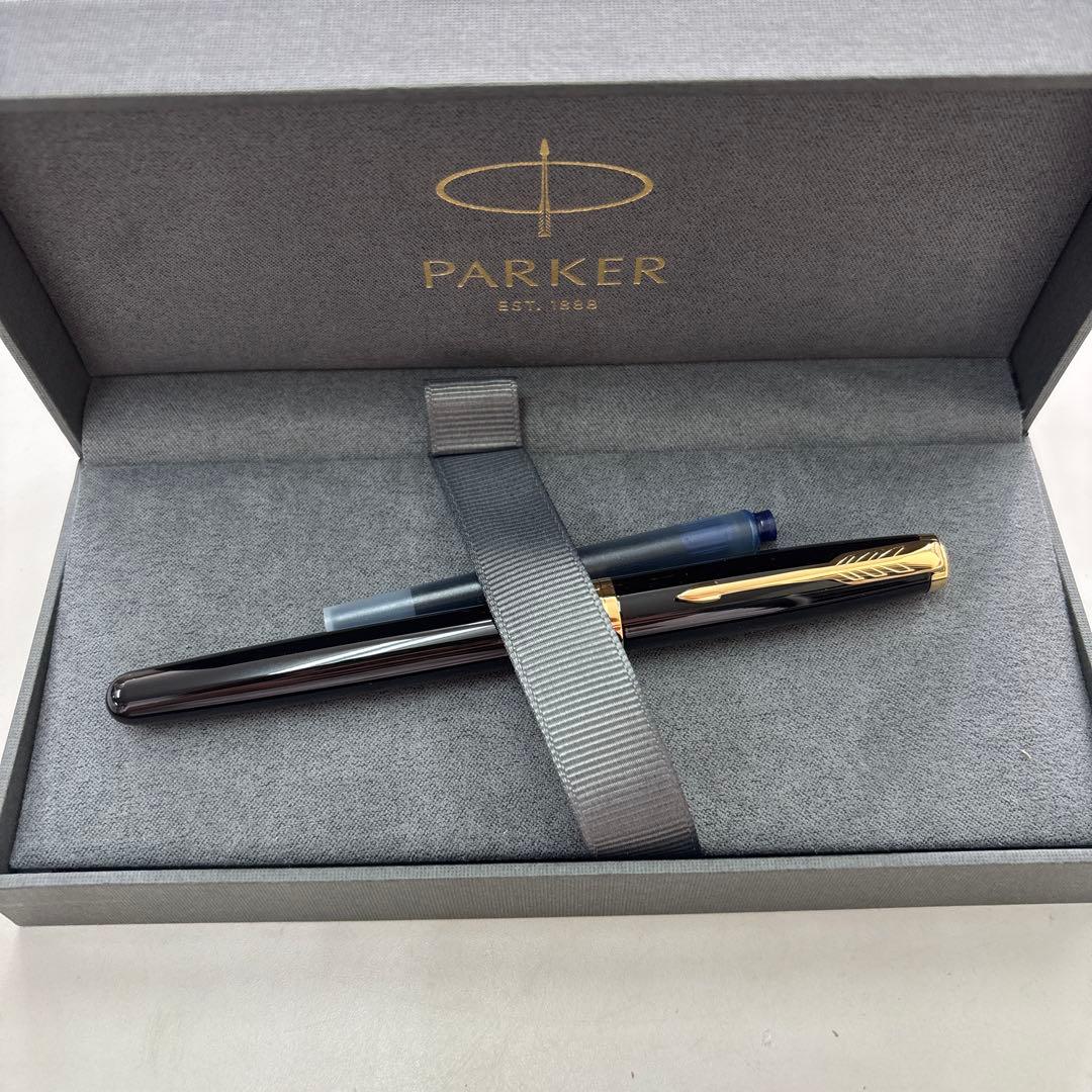 Parker 万年筆 ブラックGT