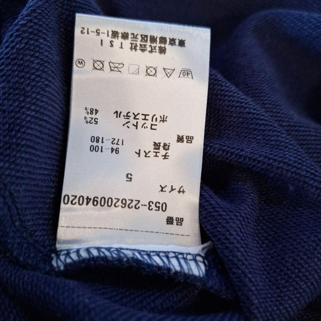 ハ*モ様 PEARLY GATES ネイビー トレーナー、サイズ5