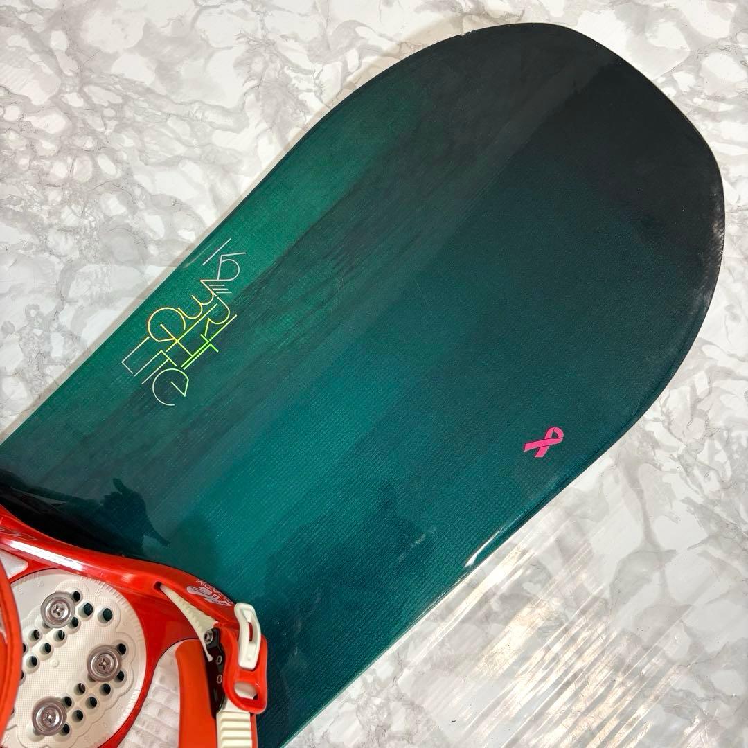 【良品】 K2 BRIGHT LITE 138 レディース スノーボード 2点