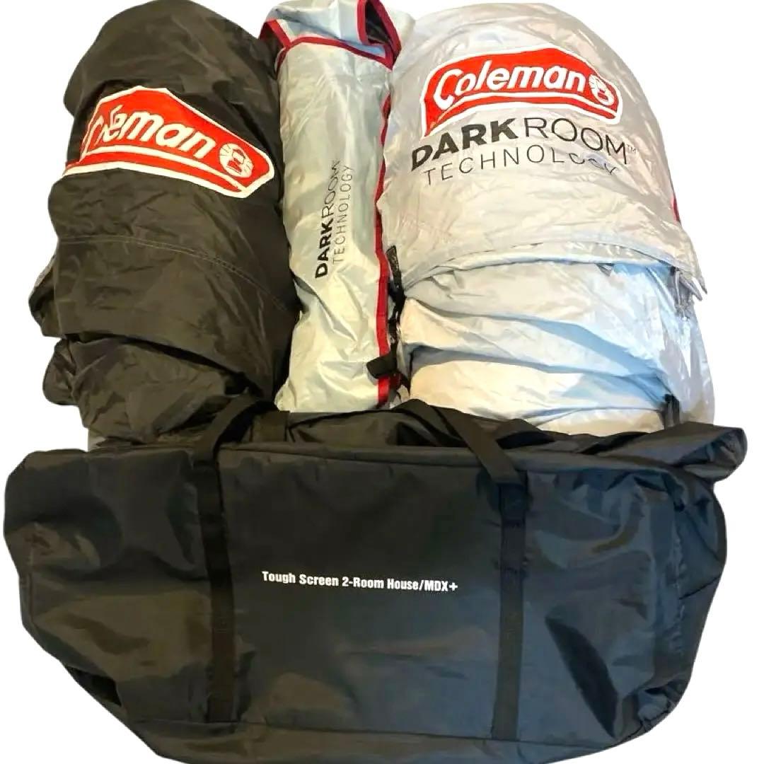 コールマン タフスクリーン2ルームハウスMDX+ 1度使用　ダークルーム　美品