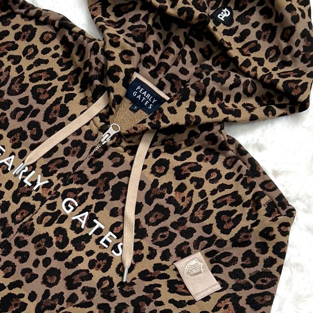 PEARLYGATESレオパードパーカーサイズ1