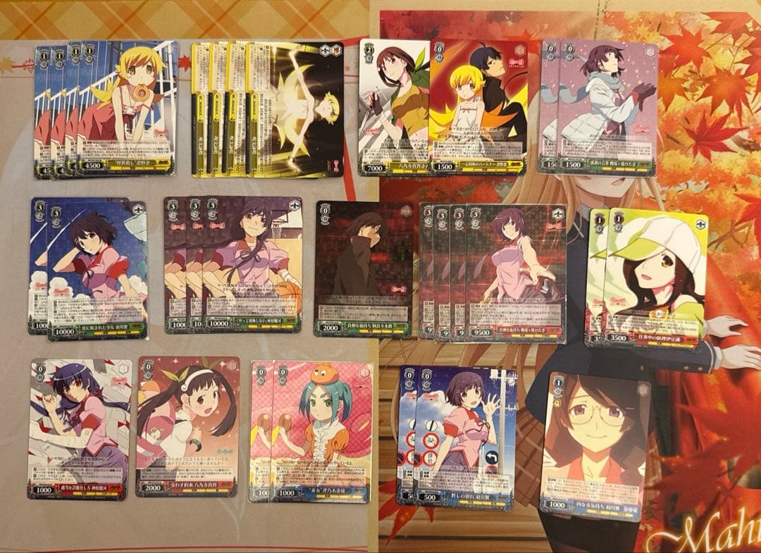 ヴァイスシュヴァルツ 物語シリーズ 宝扉デッキ+パーツ