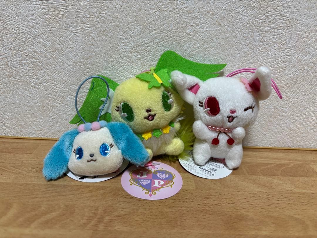 ジュエルペット いろんなポーズマスコット ルビー ペリドット