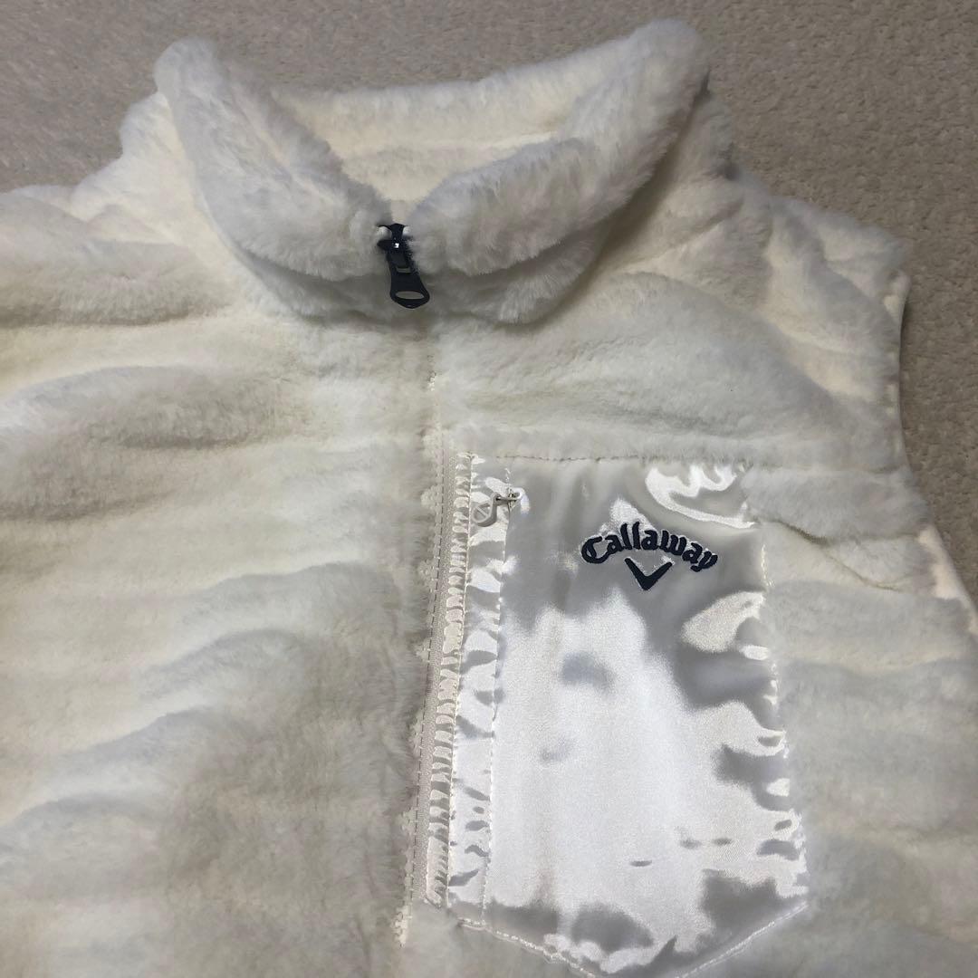 callaway ファーベスト　ホワイト　レディースM 美品