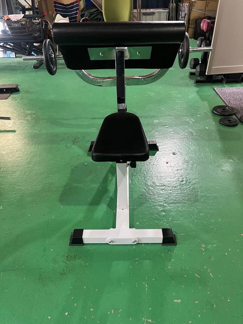 BODY DESIGN アームカールベンチ EZバー付 鳩