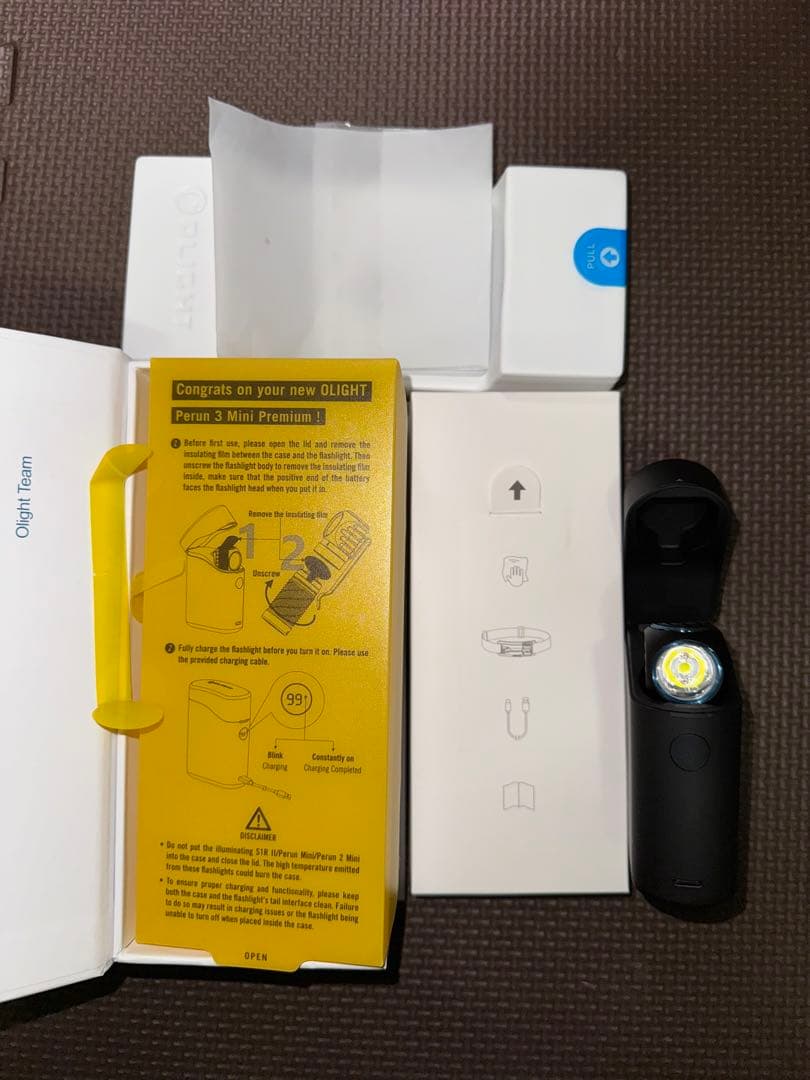 Olight Perun 3mini Premium 懐中電灯